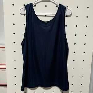 Title tank top size large